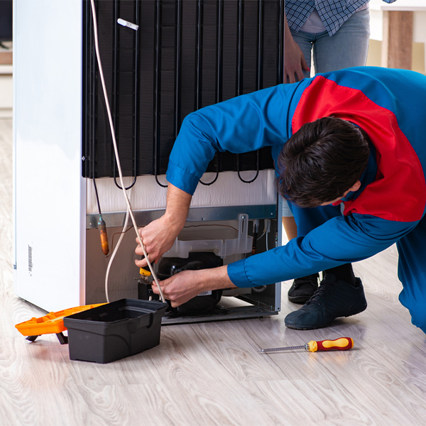 how long does it usually take to repair a refrigerator in Greensville County